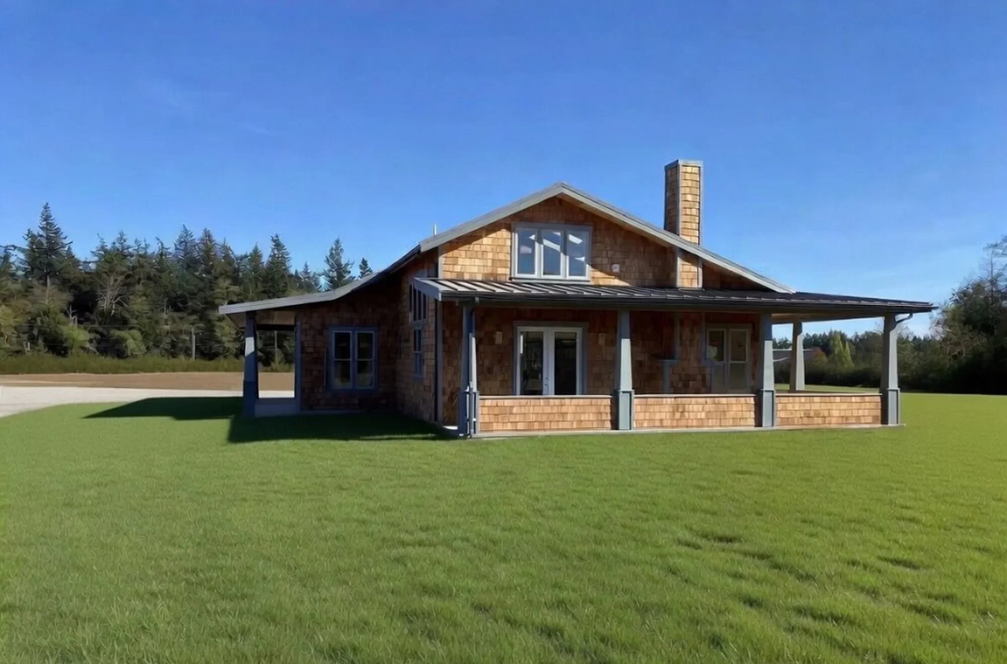 Custom MacDonough Residence home built in Anacortes, Washington